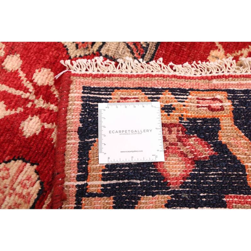 ECARPETGALLERY Hand-knotted Konya Anatolian Black Wool Rug - 4'7 x 9'2