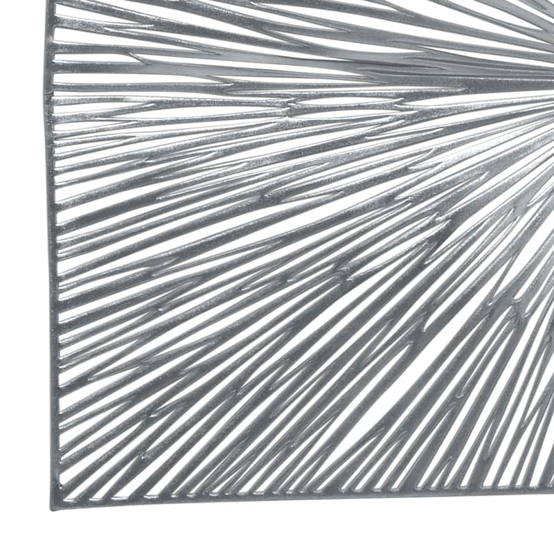 Home Details 4 Pack Star Burst Laser Cut Placemat