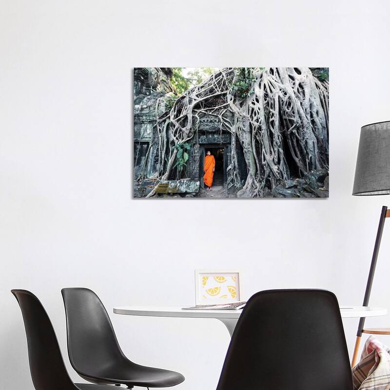 iCanvas "Monk At Angkor Wat, Cambodia" by Matteo Colombo Canvas Print - 26x40x1.5