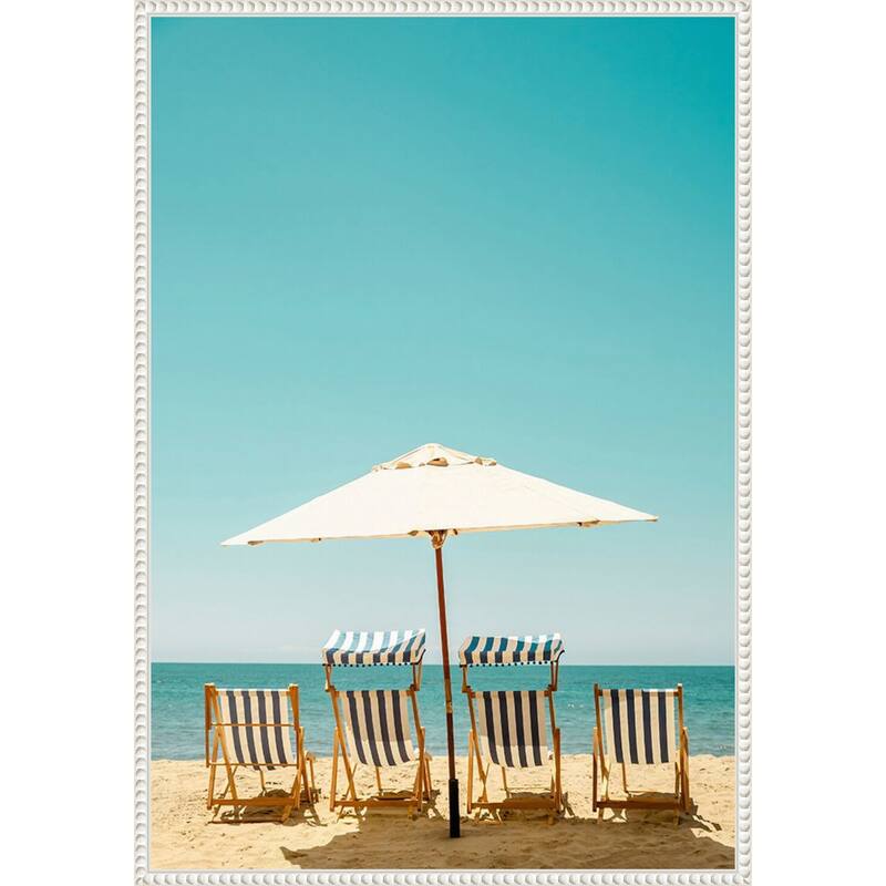 Best Spots by the Ocean by Elena Chukhlebova Framed Canvas Wall Art Print