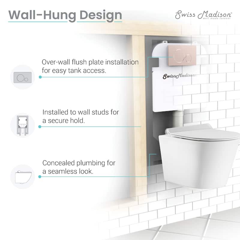 Calice Wall-Hung Round Toilet Bowl