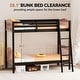 preview thumbnail 4 of 40, Twin Over Twin Solid Wood Bunk Bed for Kids and Adults, No Box Spring Required