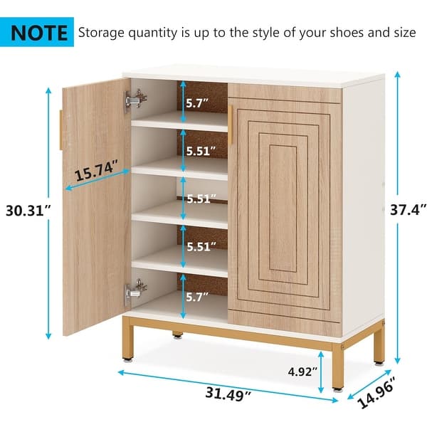 dimension image slide 0 of 3, 20 Pairs Entryway Shoe Storage Cabinet Storage Organizer for Closet