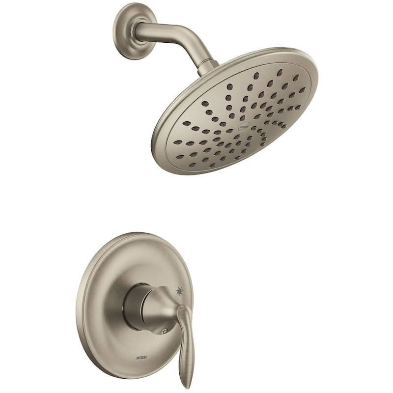 Moen Eva Shower Only Trim Package with 1.75 GPM Single Function Shower - Brushed Nickel