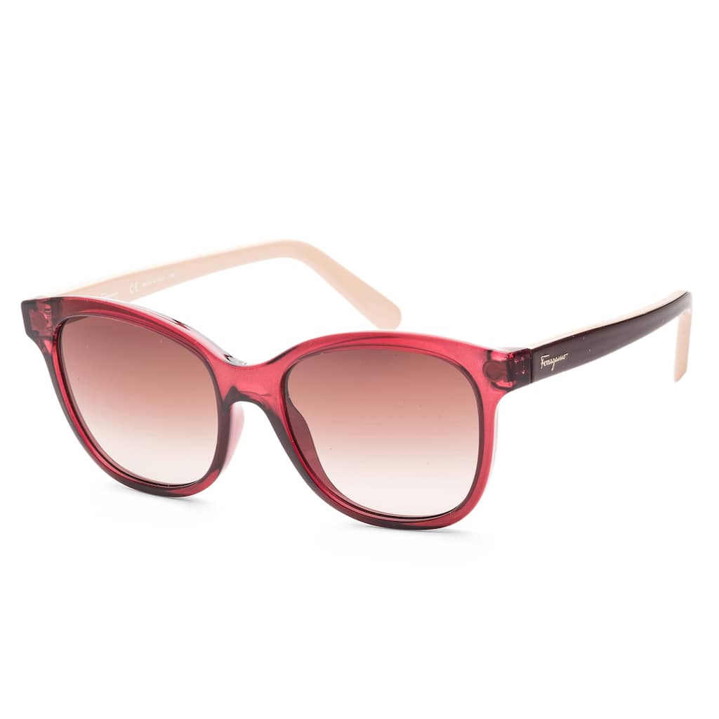 Ferragamo Women's 55mm Crystal Wine Sunglasses SF834S-5518606