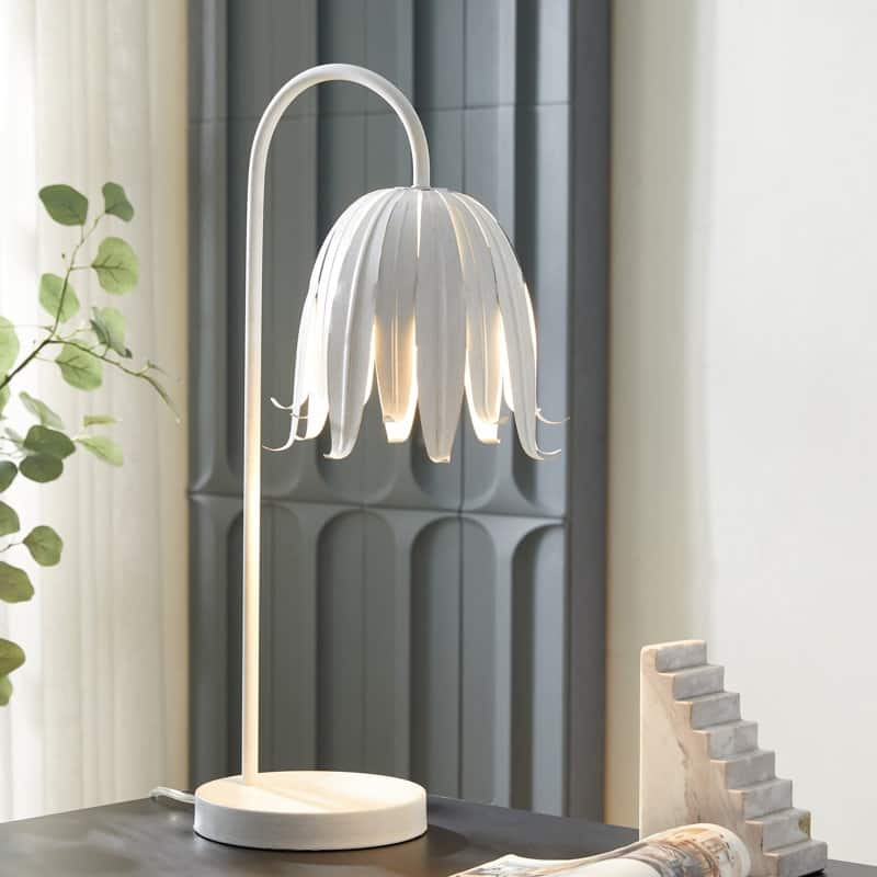 Acroma 23.63" Arched Steel Dimmable Table Lamp - N/A