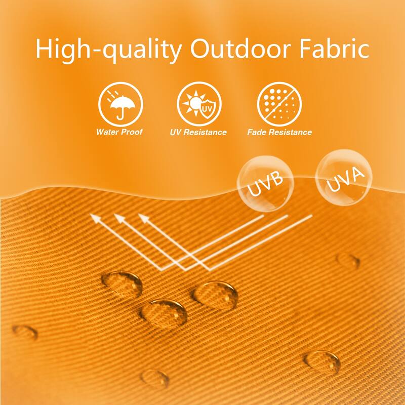 Maypex 11 Feet Round Market Patio Umbrella