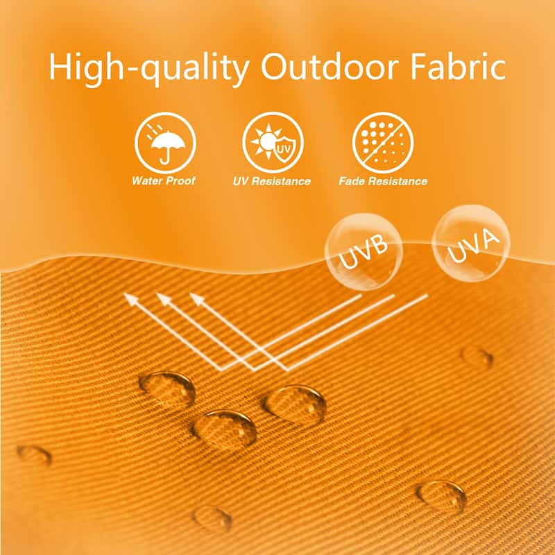Maypex 9-foot Crank and Tilt Market Umbrella