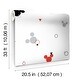 preview thumbnail 5 of 4, Disney Minnie Mouse Dots Red & Black Wallpaper
