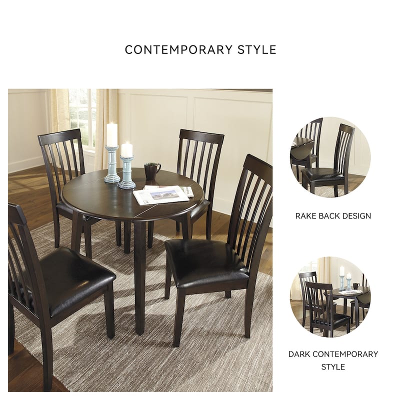 Hammis Dark Brown Dining Room Chair (Set of 2)