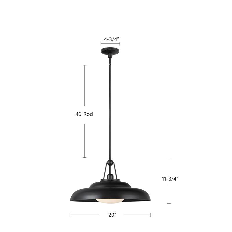 Alora Lighting PD344020 Palmetto 20" Wide Pendant