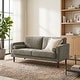 preview thumbnail 3 of 8, Modern 62.6" Upholstered 2-Seater Sofa Loveseat