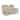 Zaria 75.5" Top Grain Leather Manual Double Reclining 2-Seater Loveseat