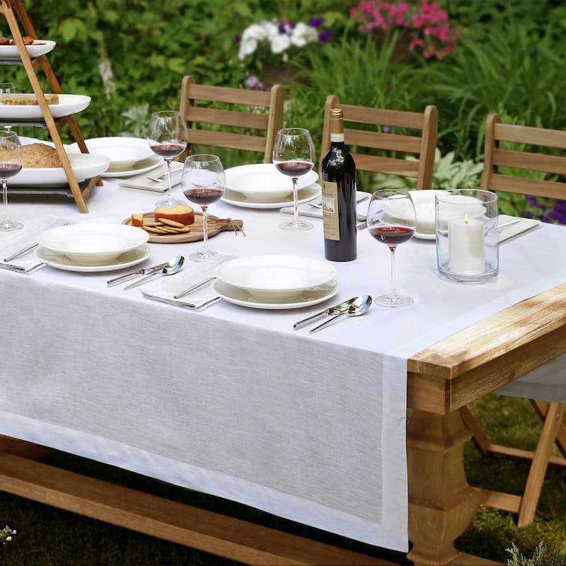 Villeroy and Boch La Classica Luxury Linen Fabric Tablecloth