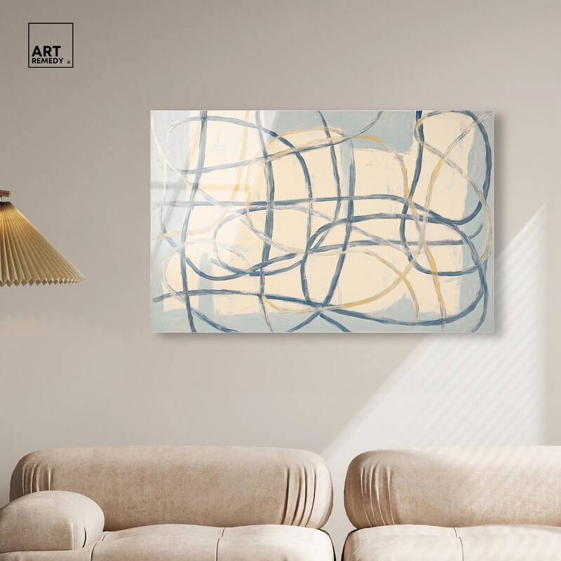 Unbroken Line I Acrylic by Art Remedy, Ready to Hang