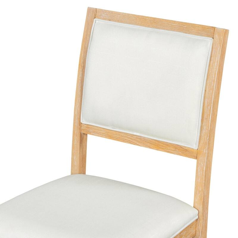 Rustic Farmhouse Extendable Dining Table Set for Six with Four Chairs and Bench for Cozy Gatherings