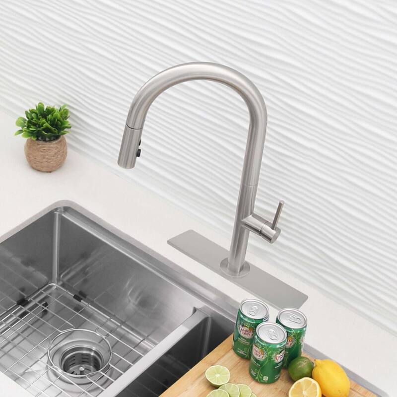 STYLISH Kitchen Sink Faucet Hole Cover, Deck Escutcheon Plate