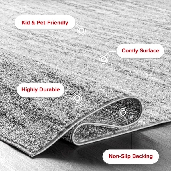 dimension image slide 2 of 4, Nuloom Sherill Abstract Transitional Area Rug