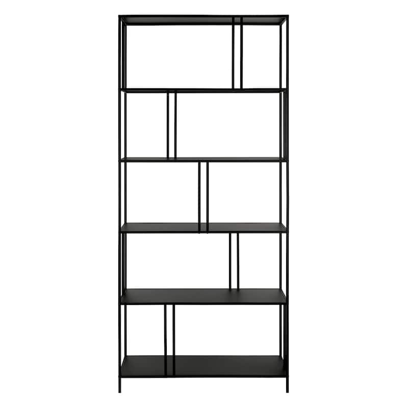 Cortland 34'' Wide Rectangular Bookcase
