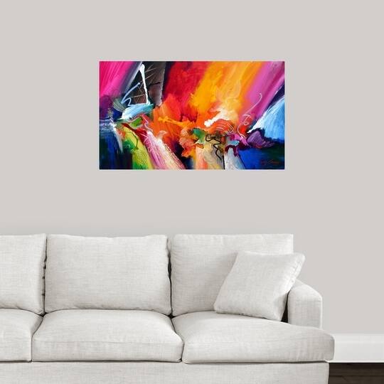 "Unbounded Ecstasy" Poster Print - Multi