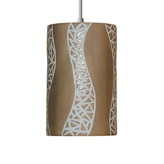 A19 PM20304 "Passage" Single Light Pendant from the Mosaic Collection