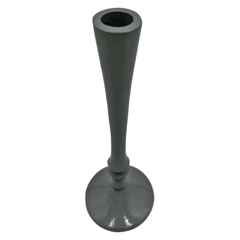10 Inch Decorative Handmade Aluminum Stylish Candle holder Set of 2 - 3.5 x 3.5 x 9.5 in