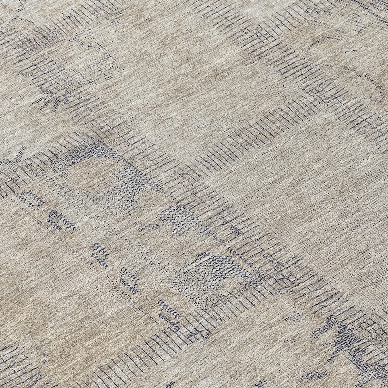 Machine Washable Indoor/ Outdoor Chantille Boho Traditional Rug