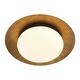 preview thumbnail 4 of 9, Minka Lavery 5625-L Zinola 15" Wide LED Semi-Flush Mount Ceiling
