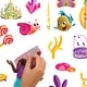 preview thumbnail 4 of 5, Disney Junior Ariel & Friends Wall Decals