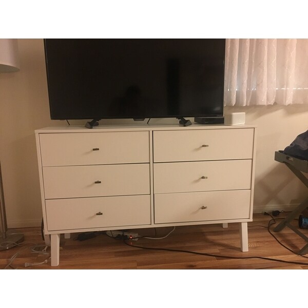 Top Product Reviews For Milo Mid Century Modern 6 Drawer Dresser