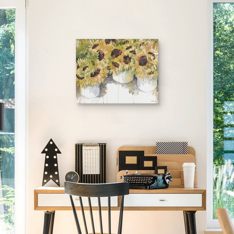 Follow the Sun Light by Annelein Beukenkamp Canvas Art Print