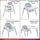 preview thumbnail 3 of 4, KidsEmbrace Harry Potter 4-in-1 Eat & Grow Convertible High Chair - White