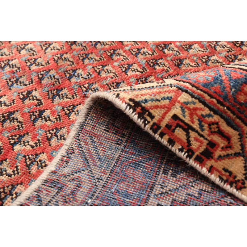 ECARPETGALLERY Hand-knotted Andelz Light Red Wool Rug - 3'7 x 6'4