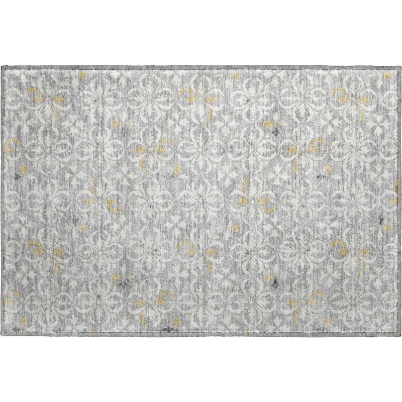 Premium Washable Super Soft Transitional Medallions Mayfield Rug
