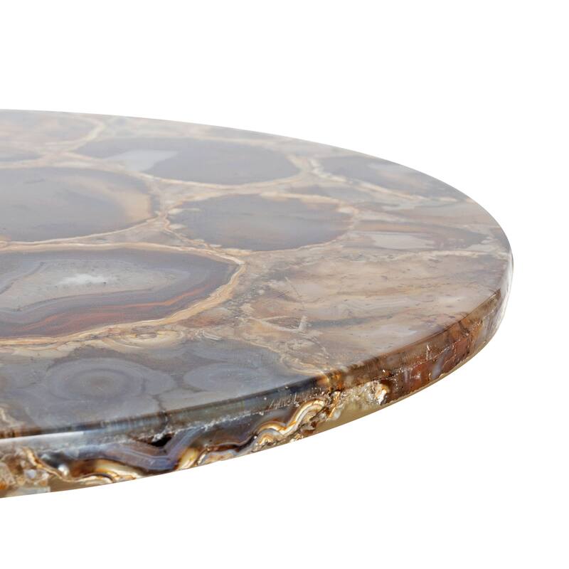 Kate and Laurel Tira Round Side Table