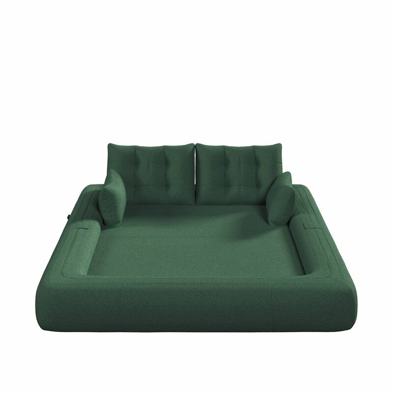 78.7" Multi-Functional Foldable Sofa Bed