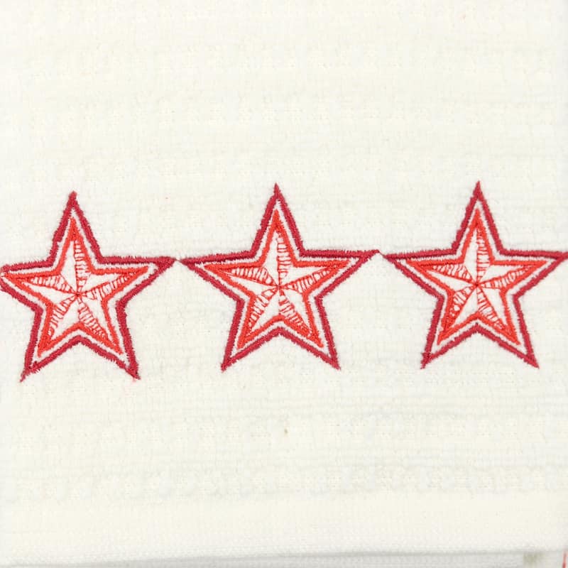 The Sloppy Chef Embroidered 2-Piece Kitchen Towels - 16x26