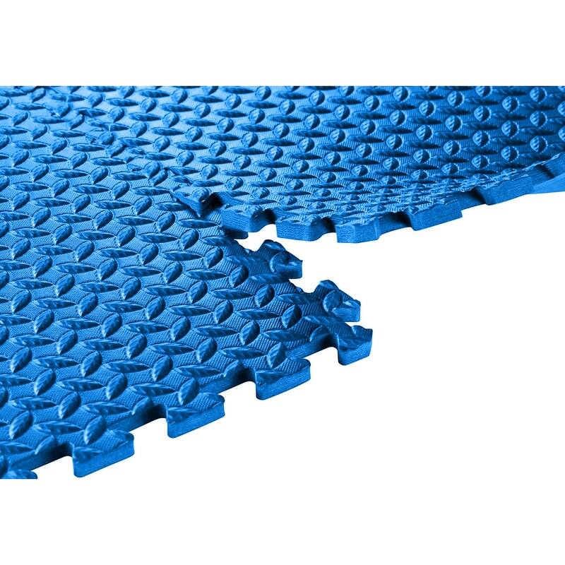Sivan Health and Fitness Puzzle Exercise Mat EVA (Blue)