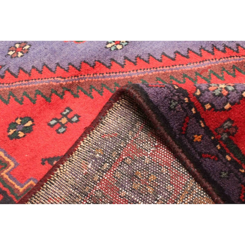 ECARPETGALLERY Hand-knotted Anadol Red Wool Rug - 4'7 x 7'9