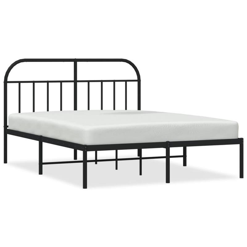 vidaXL 12 Inches Metal Bed Frame No Mattress