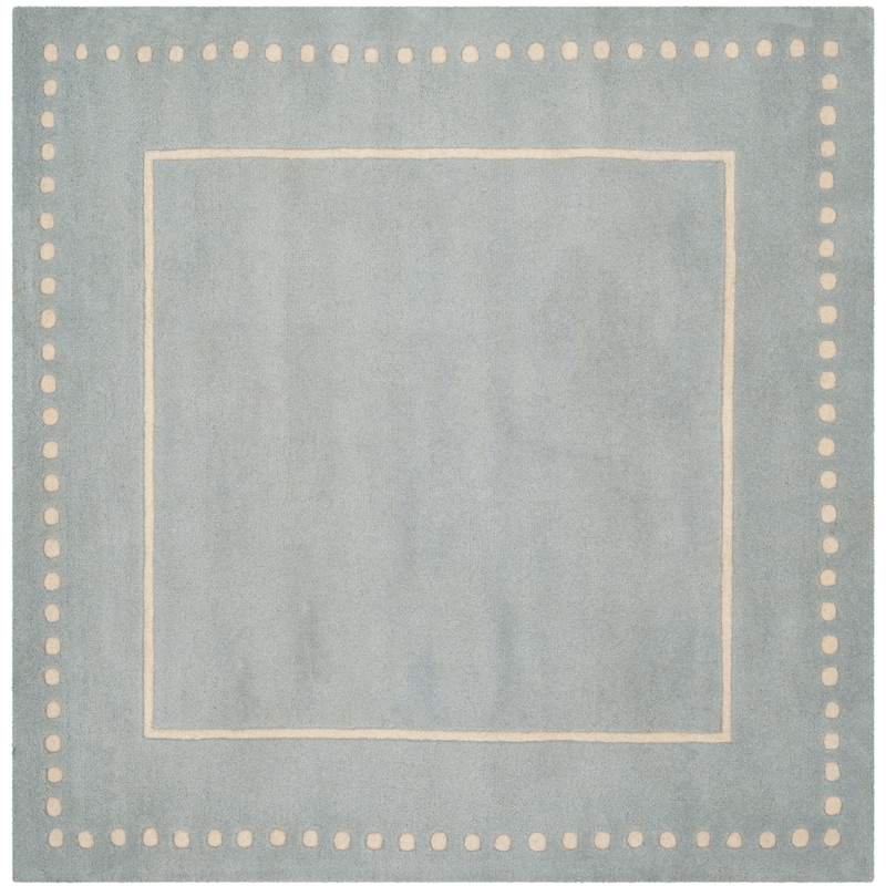 SAFAVIEH Handmade Bella Alverta Dotted Border Wool Rug