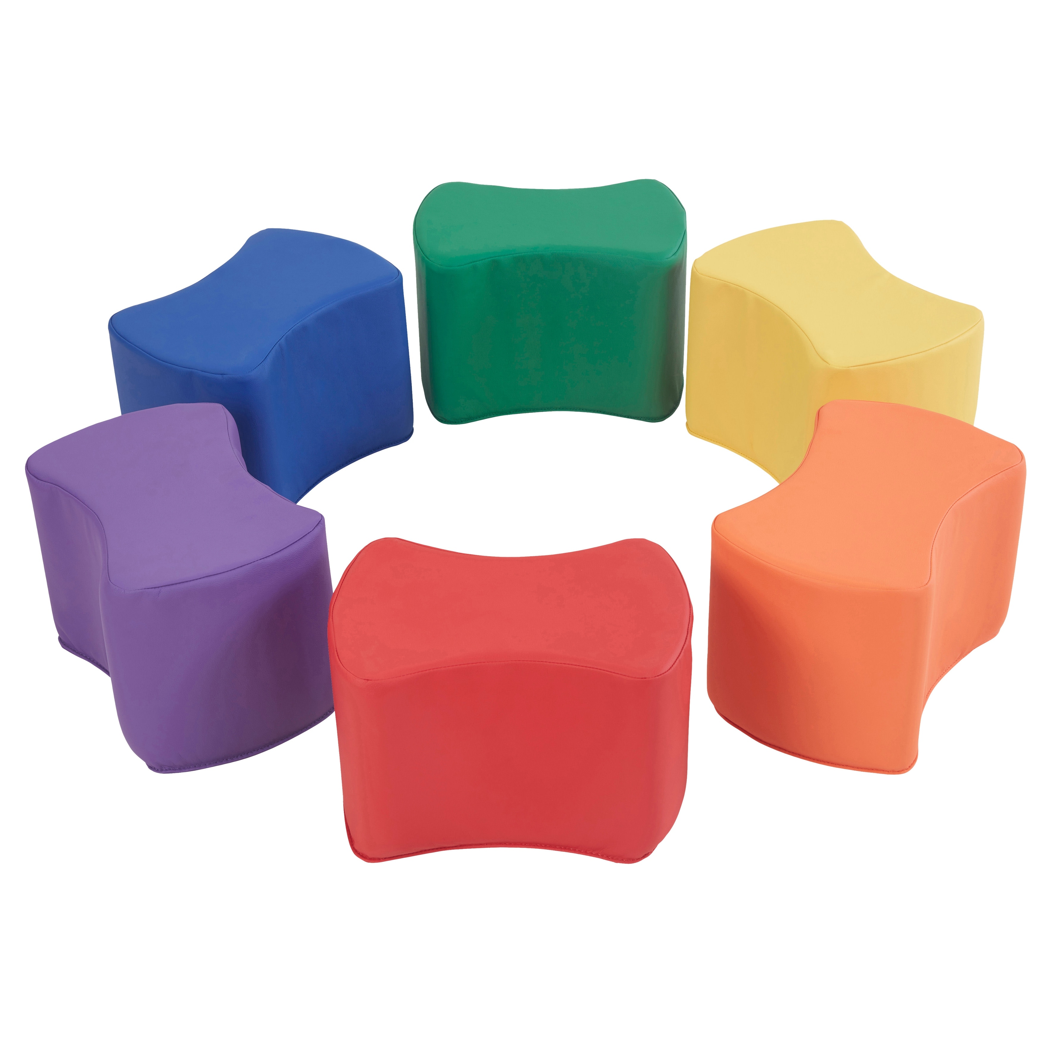 SoftScape Butterfly 6-Piece Seating Set - 10"H Seat
