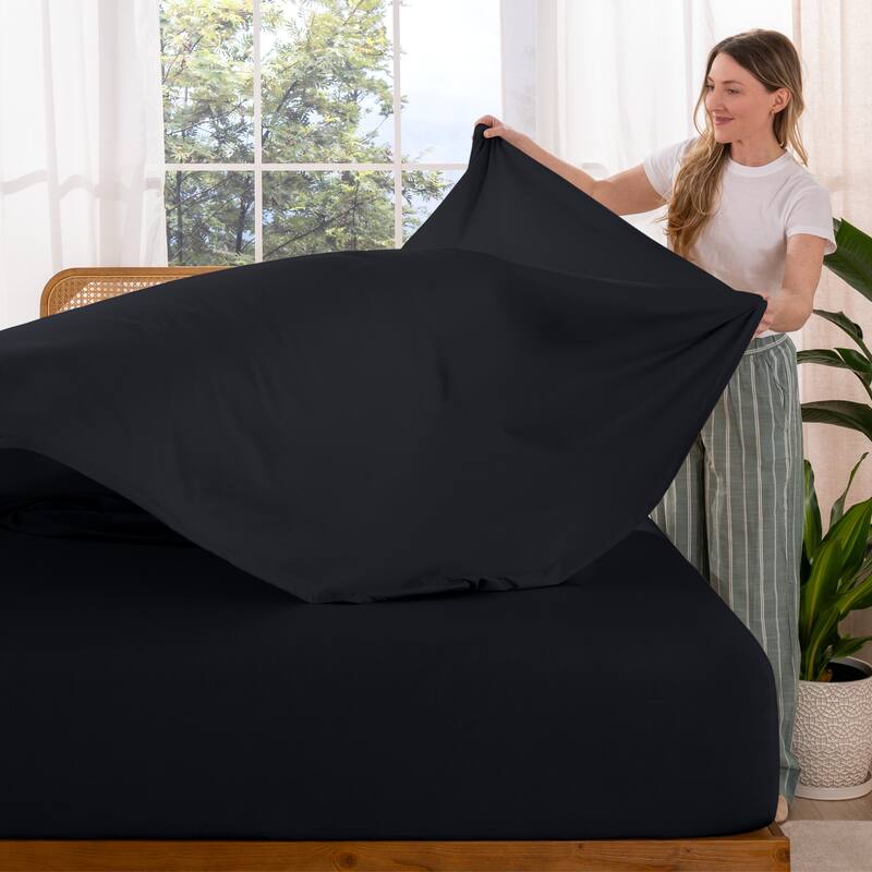 Bare Home Organic Cotton Jersey Sheet Set