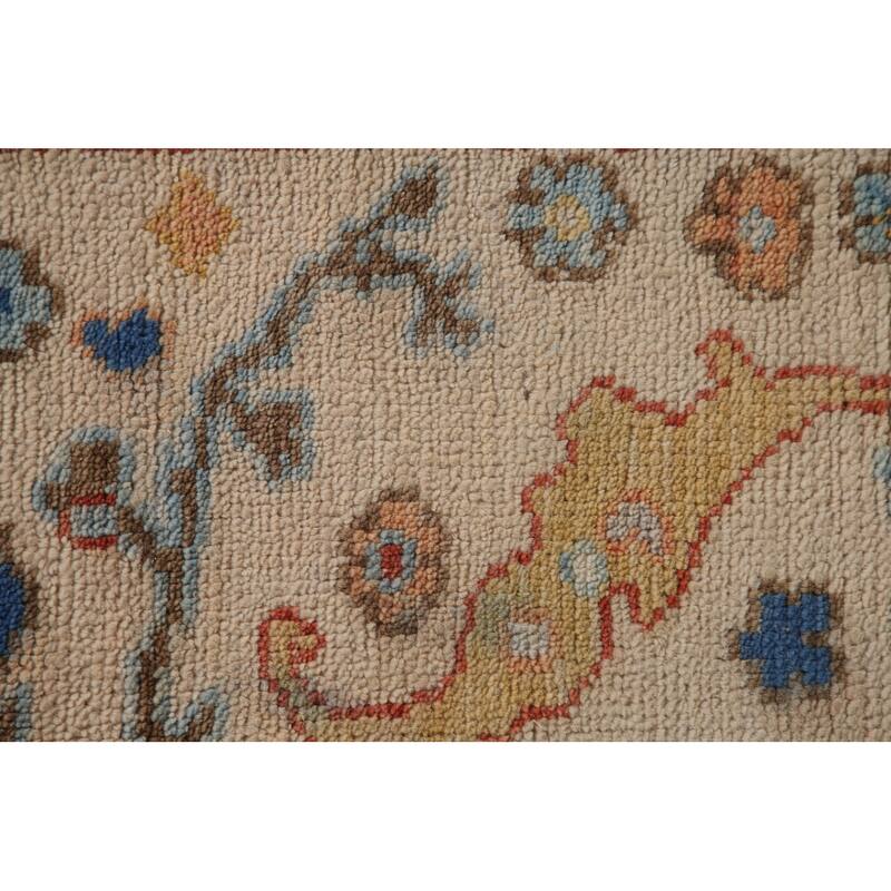 Oushak Oriental Area Rug Handmade Wool Carpet - 8'2" x 9'7"