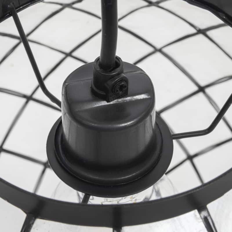 Marina Natural Capiz and Metal Orb Pendant Ceiling Light