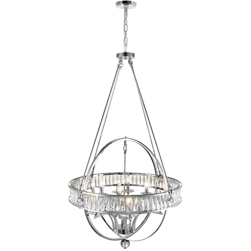 Arkansas 12 Light Chandelier With Chrome Finish