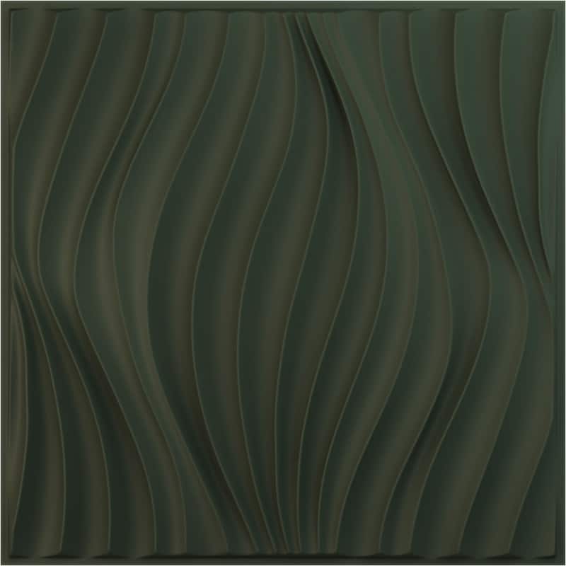 19 5/8"W x 19 5/8"H Billow EnduraWall Decorative 3D Wall Panel