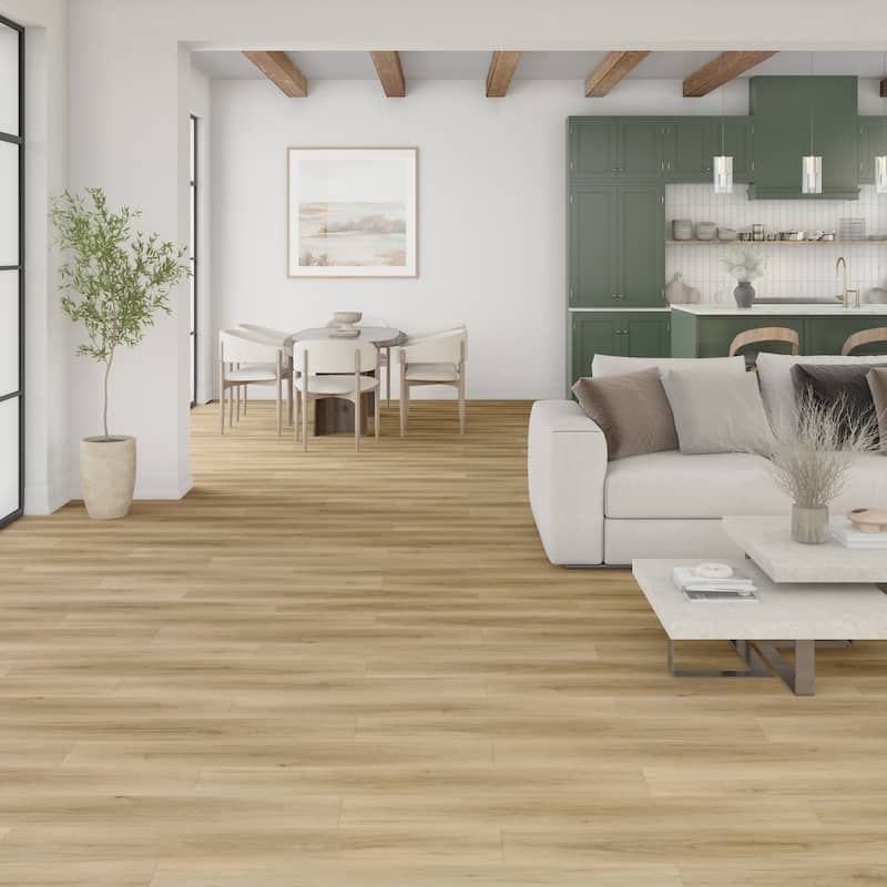 Daltile Halstatt 7-1/4" x 48" Rigid Click Luxury Vinyl Flooring (12 Pc Per Carton) (28.80 Sq Ft Per Carton)