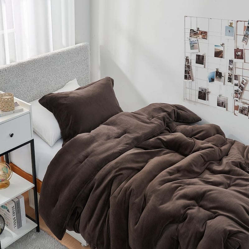 Warmer than Warm® - Coma Inducer® Oversized Comforter Set - Hot Fudge