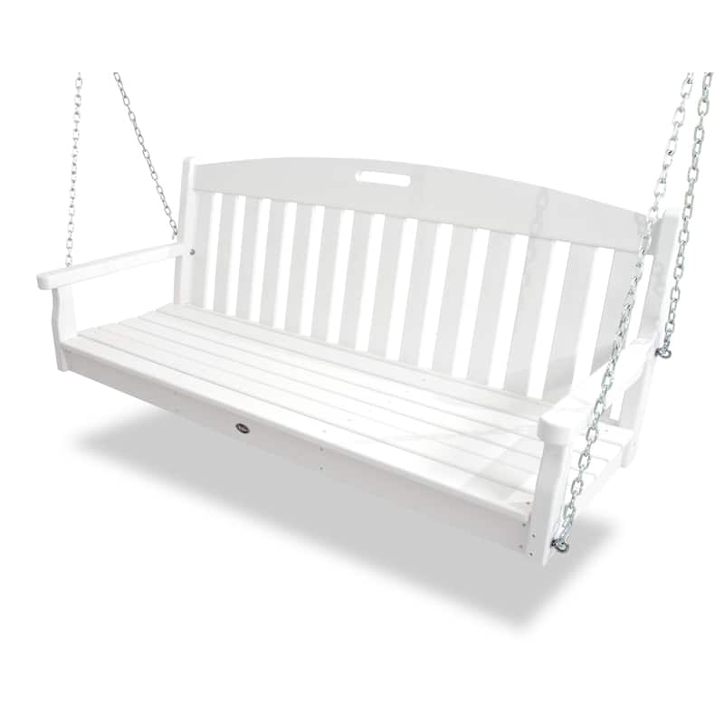 Trex Outdoor Furniture Yacht Club POLYWOOD Bench Swing